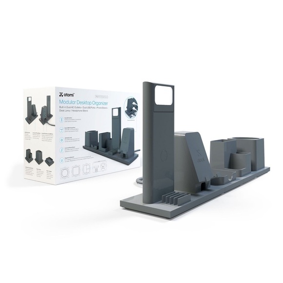 Atomi Magnetic ModularDesktop Organizer
